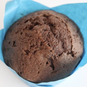 Naturel chocolade muffin