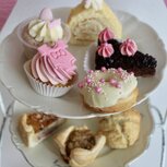 Babyshower high tea meisje VEGETARISCH Babyshower high tea meisje VEGETARISCH