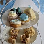 Babyshower high tea jongen VEGETARISCH Babyshower high tea jongen VEGETARISCH