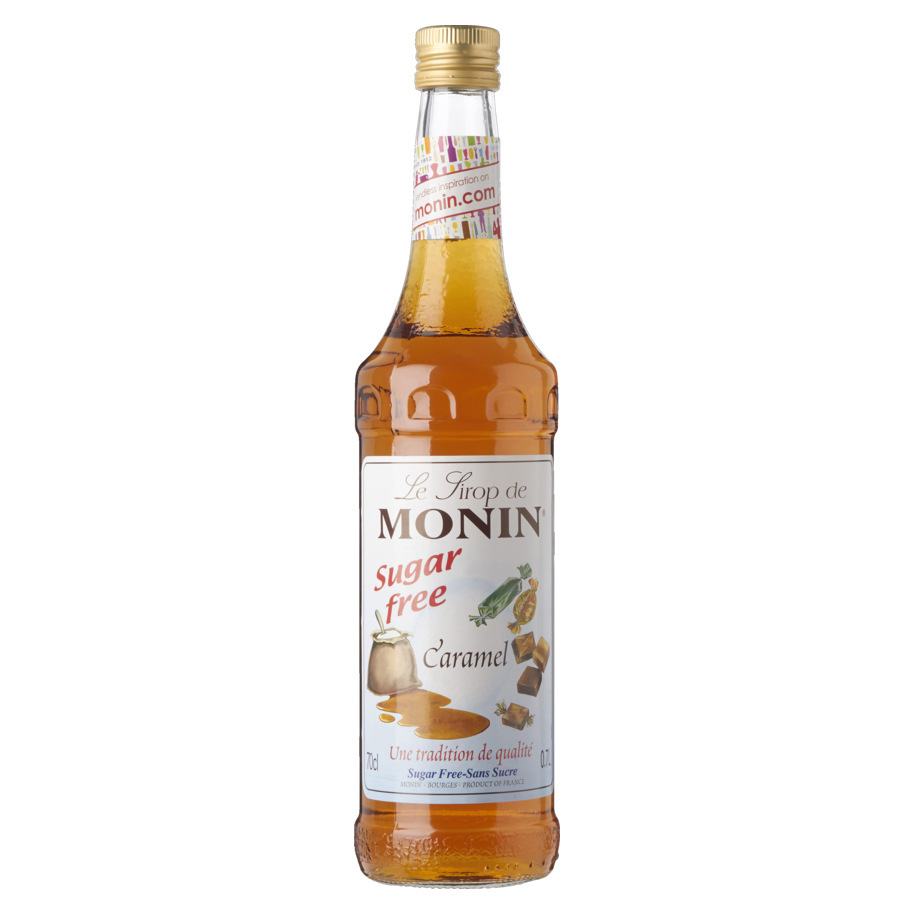 monin Caramel SUGAR FREE 0,25L