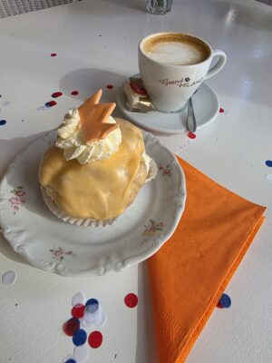 1 stuks ORANJE MOORKOP GLUTENVRIJ!!